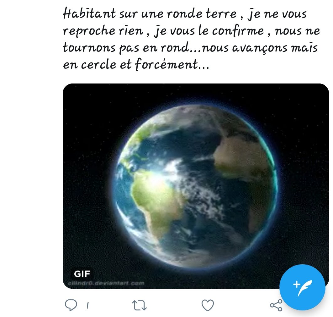 LienaDoris's tweet image. Je... euh....
J'hésite entre la meilleure excuse du monde... Ou la pire... 
"L'évolution est un éternel recommencement parce que la terre tourne sur elle même... "
#pauvreDeNous. 
#LemondeANotreImage. 
#NousValonsMieuxQueÇa !