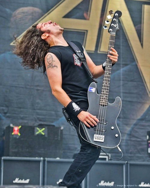 Happy Birthday to Frank Bello of Anthrax!  