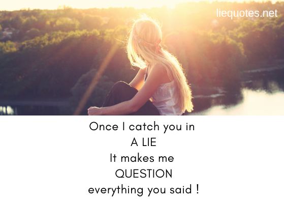 LiequotesNew's tweet photo. Once you LIE ! #liequotesnew #lies #liesyourparentstoldyou #dontliequotes #quotesaboutlife #quotesaboutlieshurting https://t.co/3aLCSuvWBW