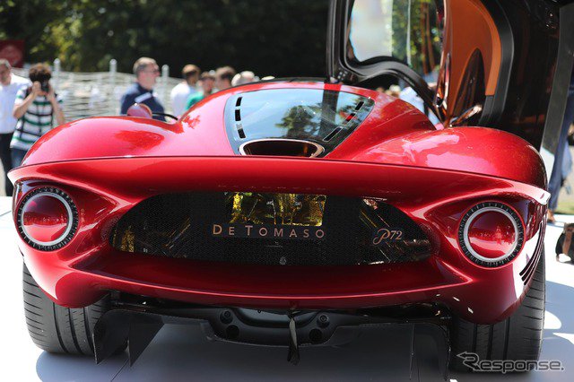 responsejp's tweet image. デトマソが創業60周年に合わせて復活、『P72』発表…グッドウッド2019
response.jp/article/2019/0…

#デトマソ #P72