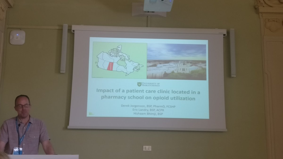 SherlyMeilianti's tweet image. Interesting presentation on the impact of patient care clinic located in a pharmacy school on opioid use #pharmacistrole @PratoPharmEd #PharmEd2019