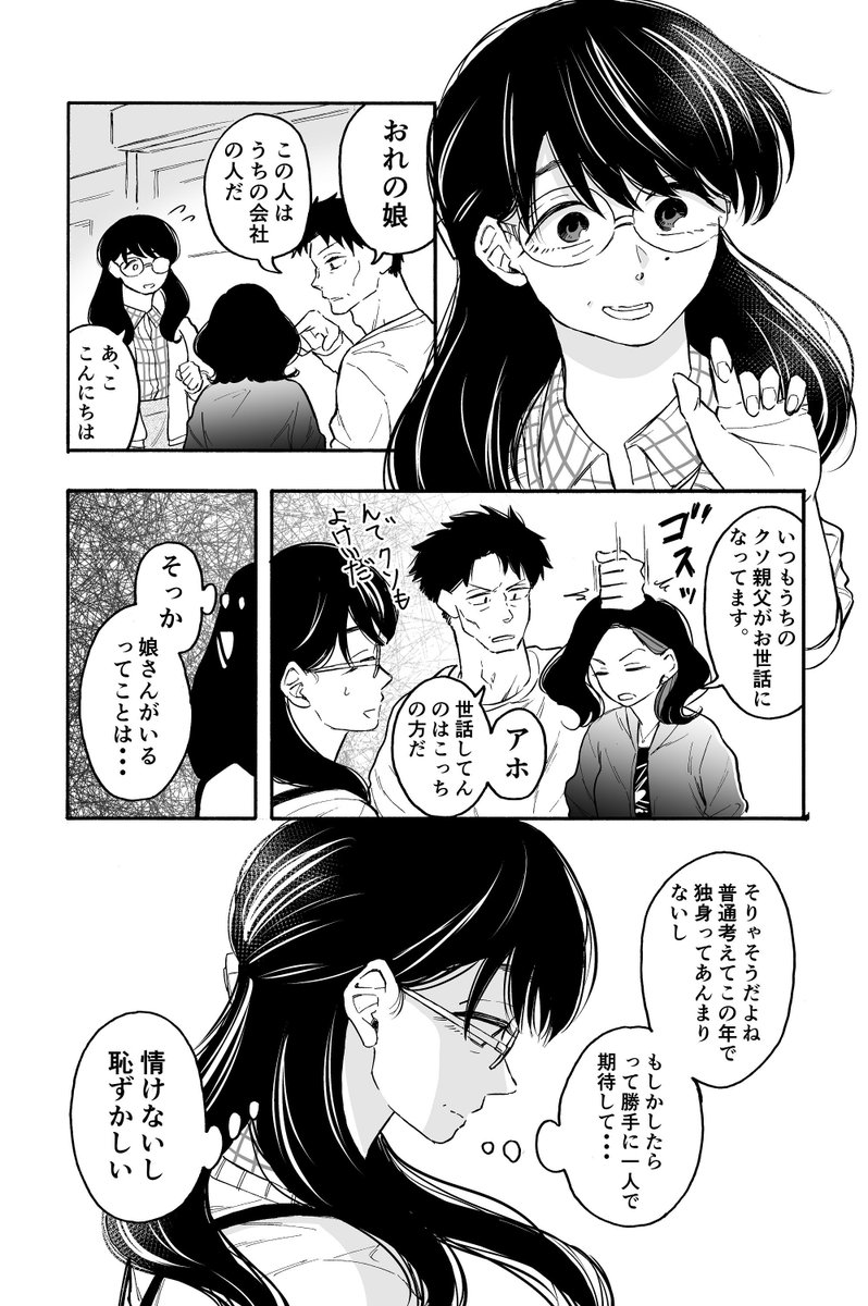 中年の部長と中年の雪下さん
【家庭事情編】

 #創作漫画 