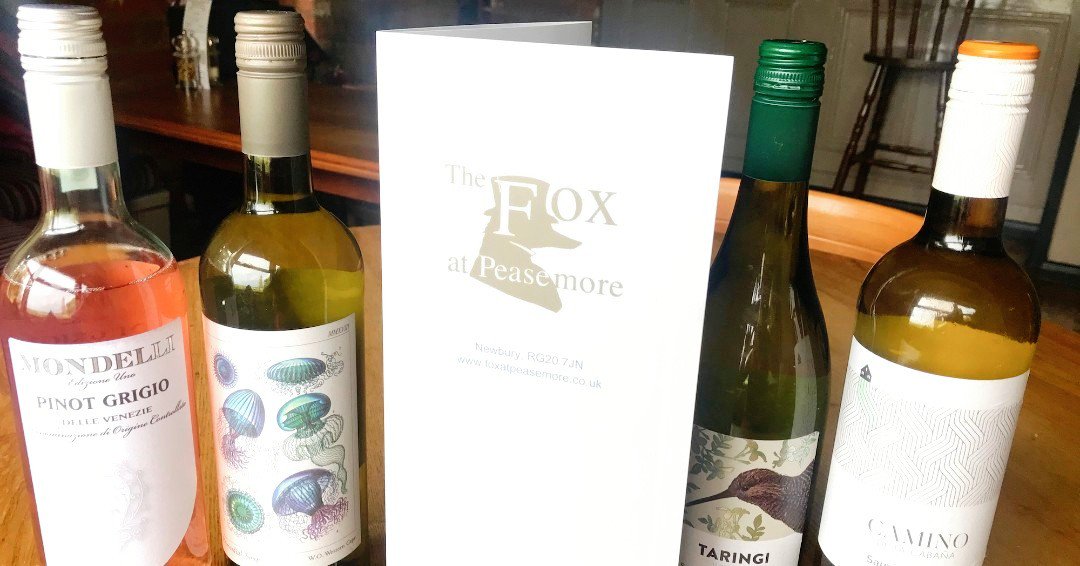 FoxAtPeasemore's tweet photo. Have you checked out our brand new wine list yet?

Full to the brim with fruity, delicious summer flavours to enjoy come rain or shine (we do live in England after all!) 🍾🍷

#winelist #countrypub #englishpub #wine #summer #thefoxatpeasemore #newburypubs https://t.co/3C046iaXuZ