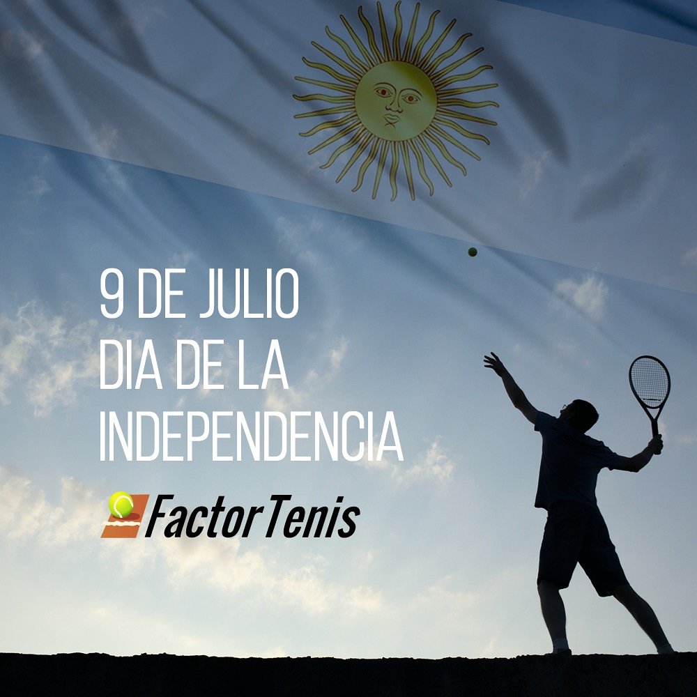 FactorTenis's tweet photo. Feliz día de la Independencia
#FactorTenis #ViviTenis #TennisLife #CenteneraTenis https://t.co/HIrPfAiuWQ