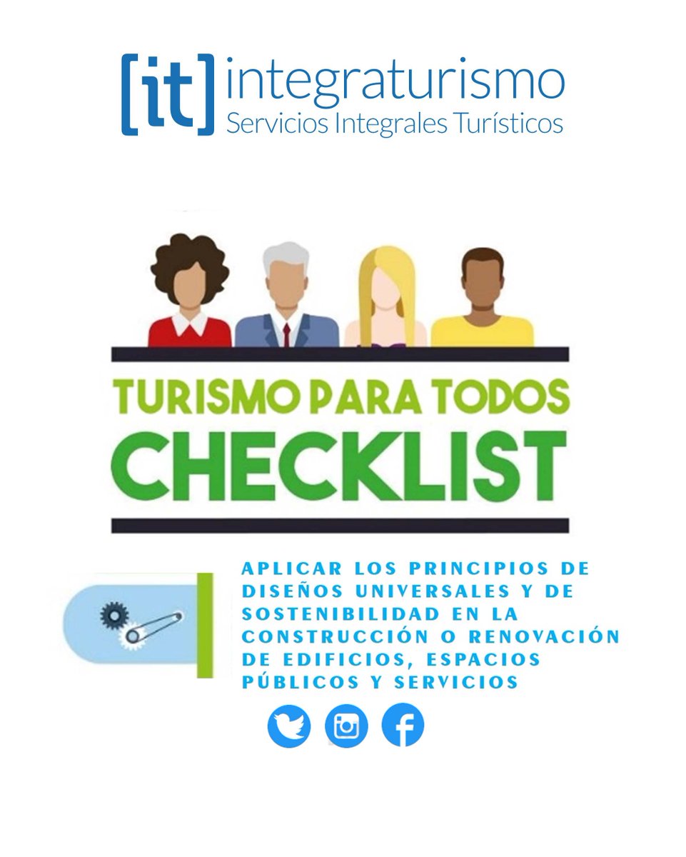 Integraturismo's tweet photo. Cuando inicies un nuevo producto o servicio siempre ten en mente la posibilidad de acceso de todos

#OMT #UNWTO #TurismoParaTodos #Tourism4All #Chance #Change #Cambia #Oportunidades #Opportunities #Integraturismo https://t.co/gsIUdcyAM4