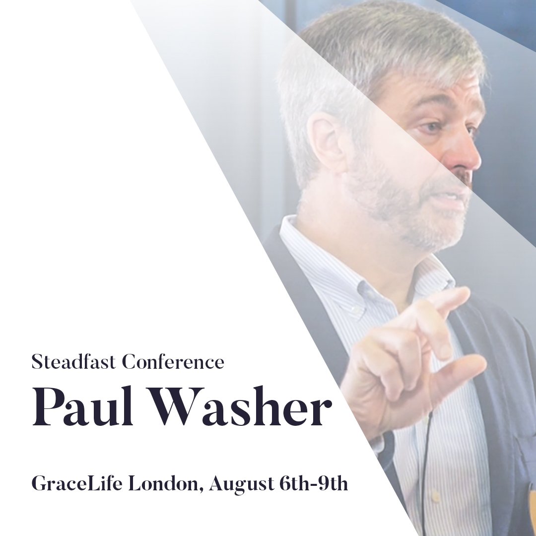 GraceLifeLondon's tweet photo. Paul Washer will be one of our guest speakers at the Steadfast Conference this summer, in London, from August 6th - 9th.
Book your place at the conference:
https://t.co/pKhrnRkUMK
#SteadfastConference https://t.co/h1D4lOW6kK