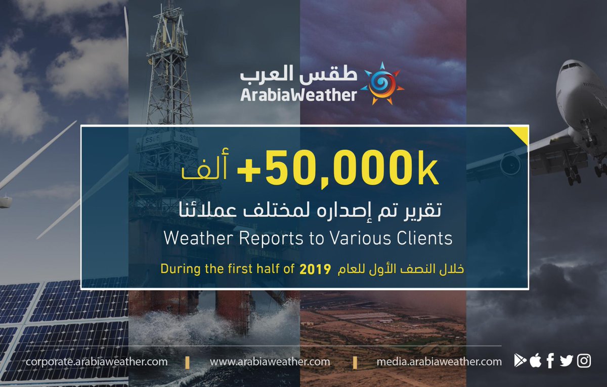 ArabiaWeather Corporate tweet media