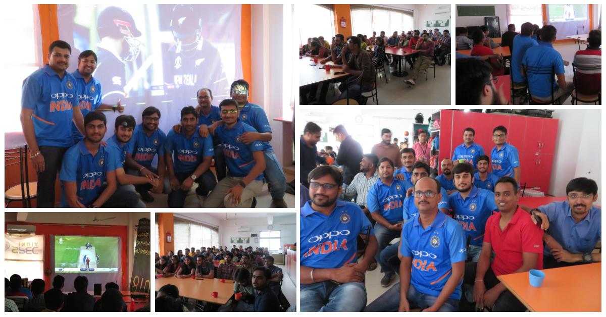infospec_india's tweet photo. SPEC INDIA is cheering for #TeamIndia and enjoying most-awaited world cup semi-final match between India and New Zealand.
Best wishes to Team India for #ICCWorldcup2019
#LifeAtSPEC #INDvNZ #CWC19 #MenInBlue #BleedBlue https://t.co/4ehgP9OUip
