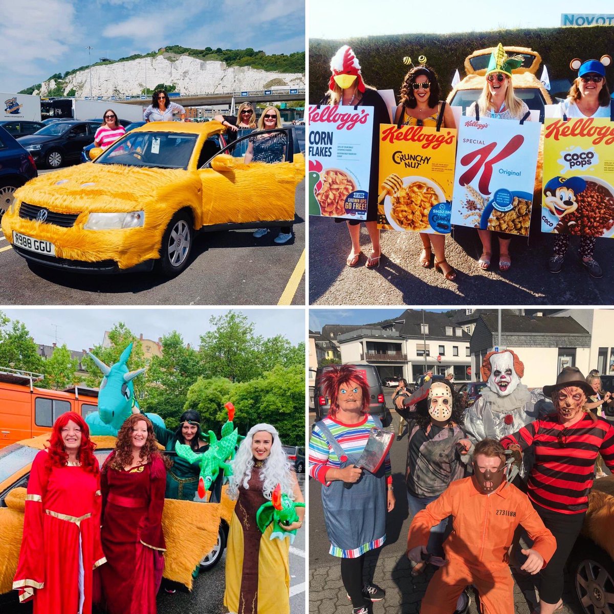 RomanskiMktg's tweet photo. What another mad 3 days #ttc19 @KimRomanski @Cecilybarton @MantyAtherton @EmiliaBerni all in aid of @cr_uk. #serialouslygood https://t.co/5epm9ZITuU