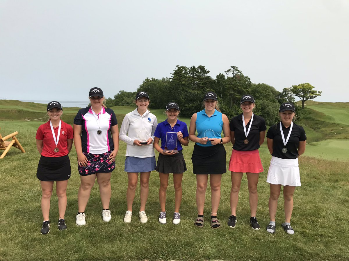 wwigolf's tweet photo. So proud of our players &amp; their efforts this week at the 2 day @GCAOWI / @WPGAJuniorGolf College Showcase. 

🥉3rd Jessica Hagman New Richmond
🏅T7 Abby Demoe Colfax
T14 Owen Covey New Richmond

Very solid against such a strong field:
https://t.co/pagyiEjhsg… https://t.co/aHxGu25kU3