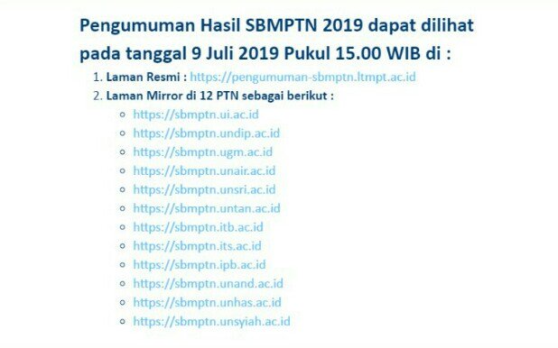 superradioid's tweet image. 168.742 Peserta SBMPTN Dinyatakan Lulus #Kemristekdikti #Pengumumanhasilsbmptn #perguruantinggi #SBMPTN superradio.id/168-742-pesert…