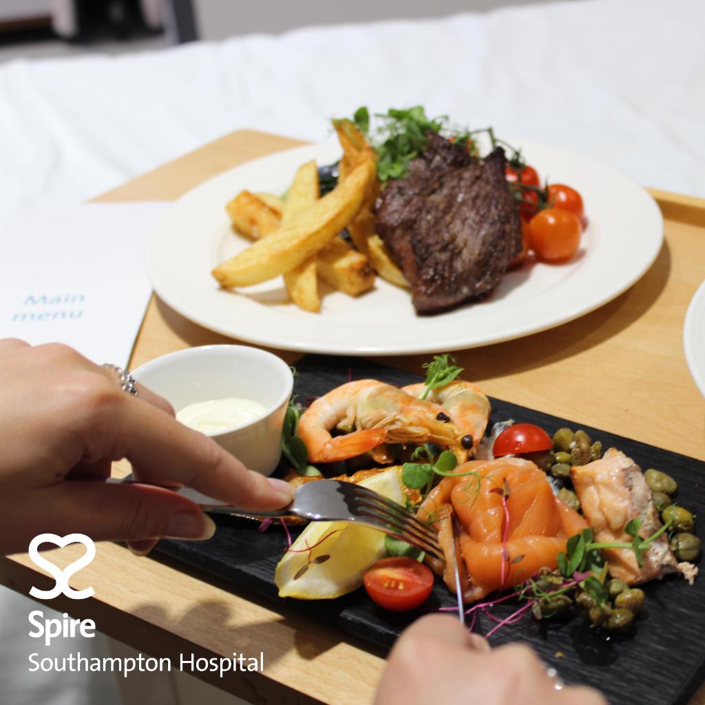 Our catering teams are busy preparing for our new patient menu which is launching this Thursday.  We can't wait for you to see the new options and to hear your feedback too. 

Bon appetite!