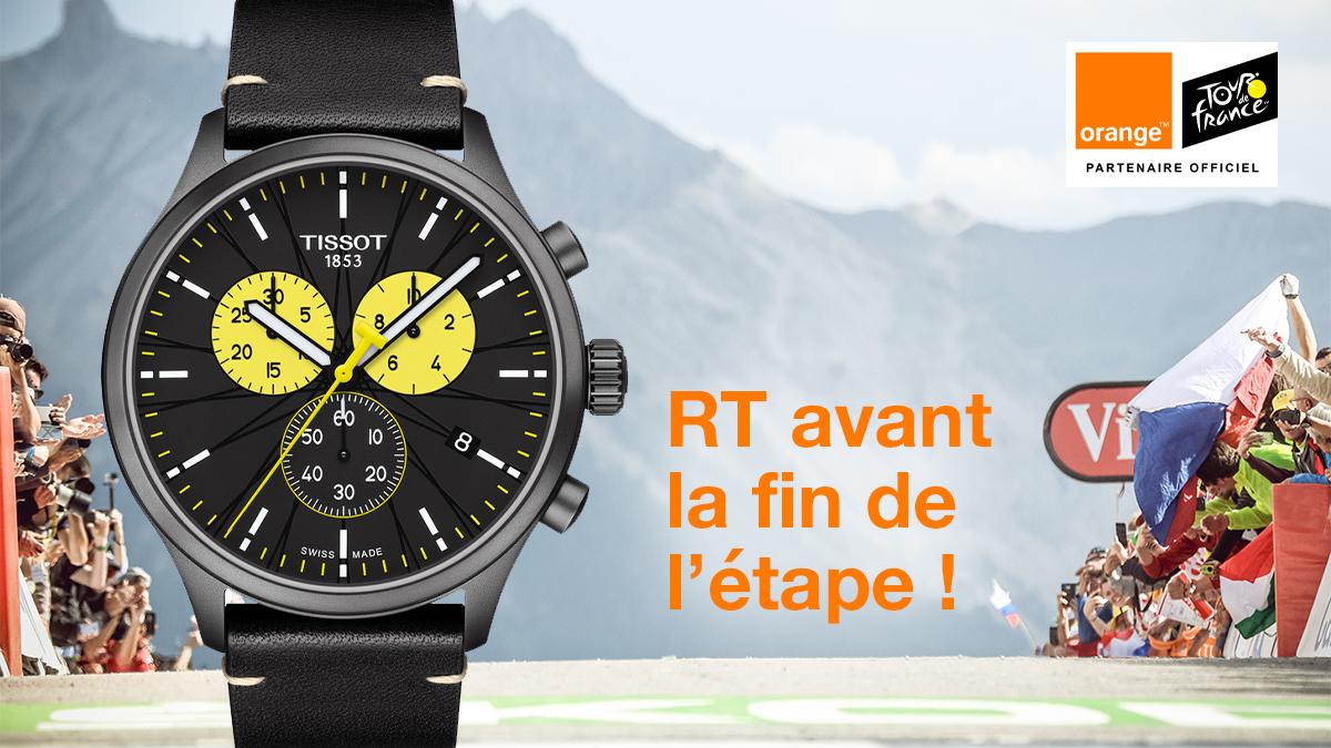 leTourdeFranz's tweet photo. 🎁 JEU 🎁
Le chrono est lancé ! ⏱
🔁 RT + Follow avant la fin de l'étape pour gagner :
Une montre Tissot Chrono XL Edition Spéciale Tour de France 2019 😱🤩 #OfficialTimekeeper #Tissot #TDF2019 https://t.co/iAB8TO91W3