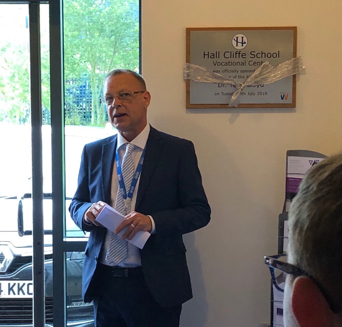 NeurodiversityT's tweet photo. CEO  Dr Tony Lloyd was delighted to officially open the Witherslack Group Hall Cliffe School Vocational Education Centre for KS3 &amp; 4 in Wakefield today. Providing skills based training &amp; qualifications to support transition from education to employment and independent living. https://t.co/jXDR9I1hsU