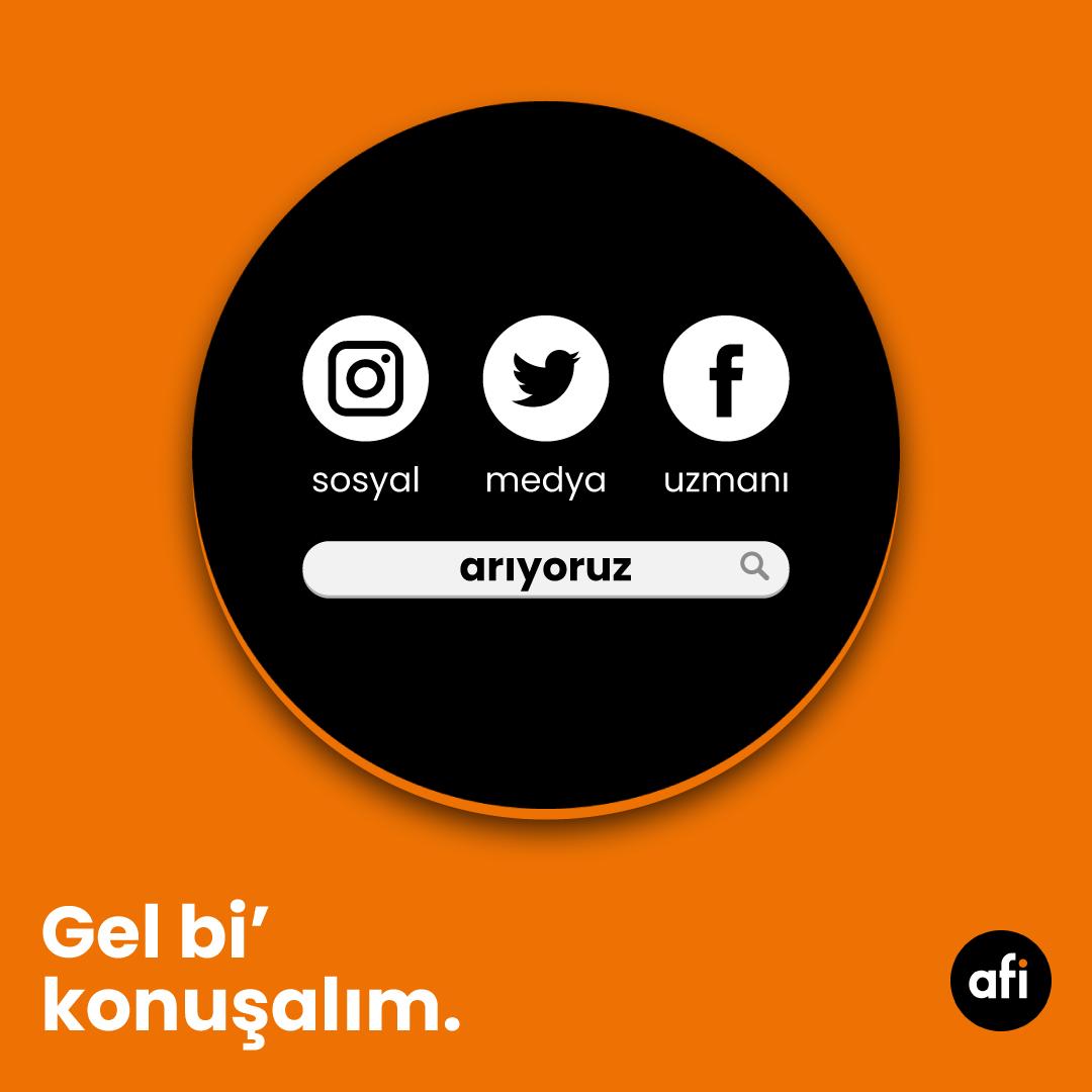 “Bu tam da benim!” diyemeyecek kadar mütevazı, “Ben bu olmak istiyorum!” diyecek kadar vizyoner bir Sosyal Medya Uzmanıysan, gel bi’ konuşalım.”
👉 bit.ly/30se7Sy