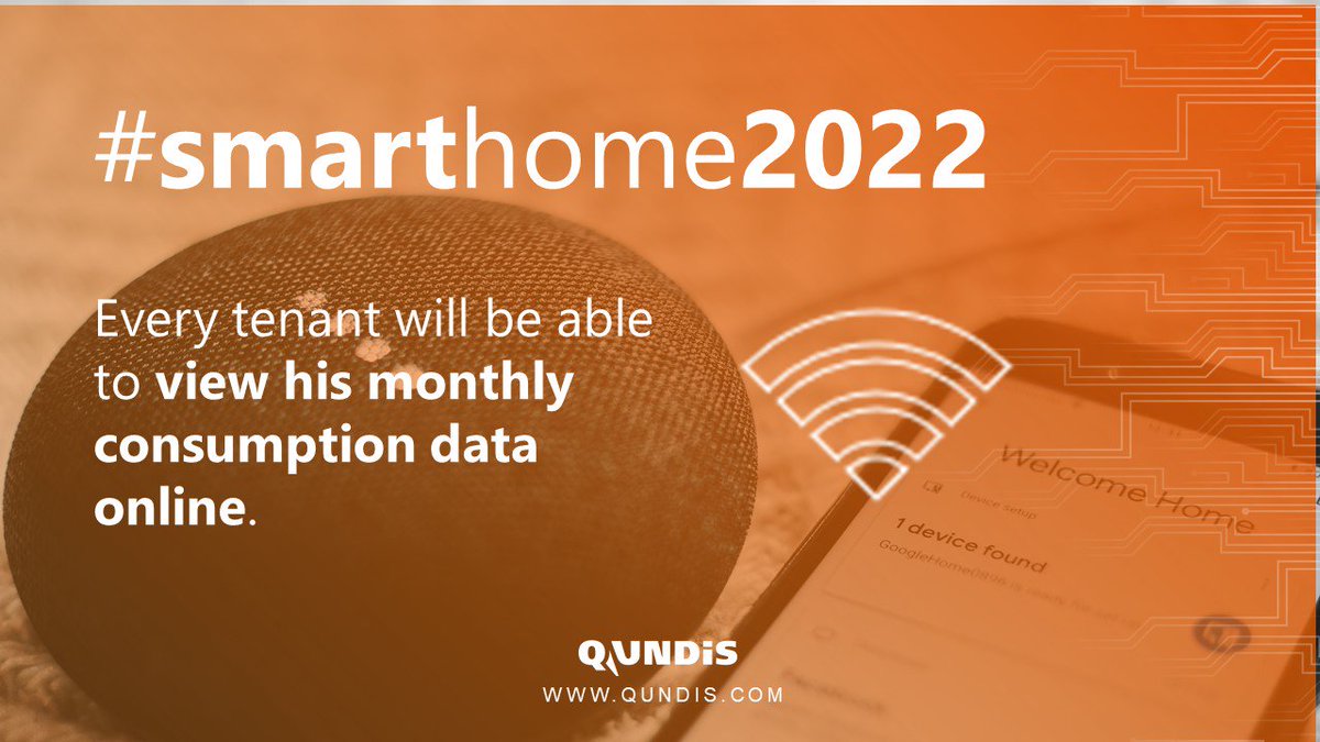 QUNDIS_GmbH's tweet photo. Energy efficiency guidelines establish remote heat measuring as an obligation. In this context, every tenant will have access to his monthly consumption data from 2022 on. We become smarter :-) #smartcity #smarthome #smartmeasuring #smartmetering #smartmeter #qundis_amr https://t.co/JqlyBMoY8G