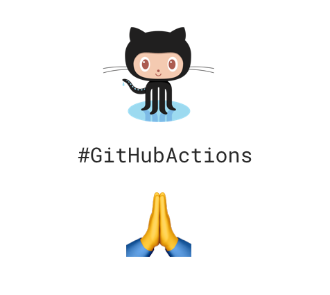 Smarkup's tweet photo. @github We want to use #GitHubActions
to increase our satisfaction.

Our DevOps is now tragic,
and we need some auto-magic!

Automate the workflow,
and never say, "Oh, no!"

It would be fine
to skip the line!

We hope you hear us,
and bring us Christmas! https://t.co/b2U9XKoUVj