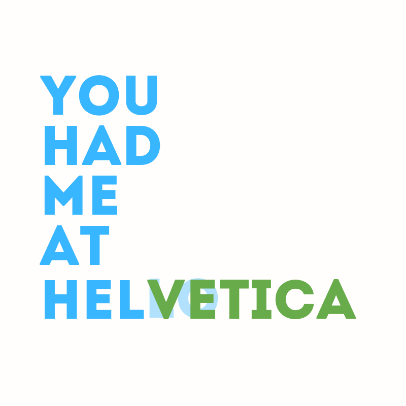SucceedVia's tweet photo. Good 'ole font humor never gets old!  
.
.
.
#succeedvia #graphicdesign #graphicdesignhumor #designallday #designeveryday #fonthumor #helvetica #fonts #graphicdesignfonts https://t.co/dhChGVUZMr