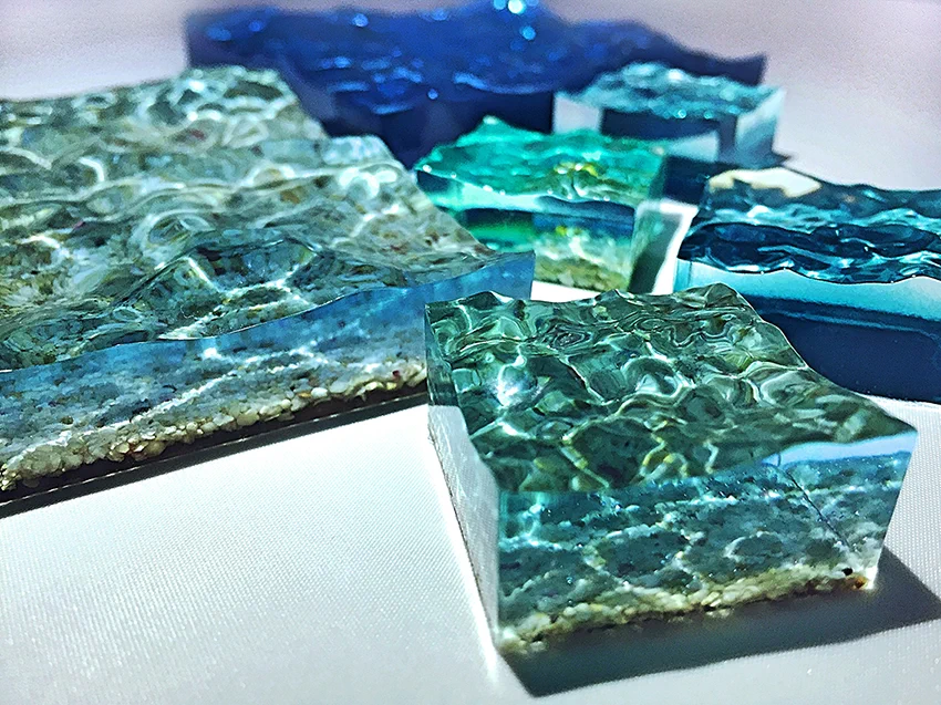 手のひらサイズの美ら海を作っています。素敵、小さな海!!!!!!!!!