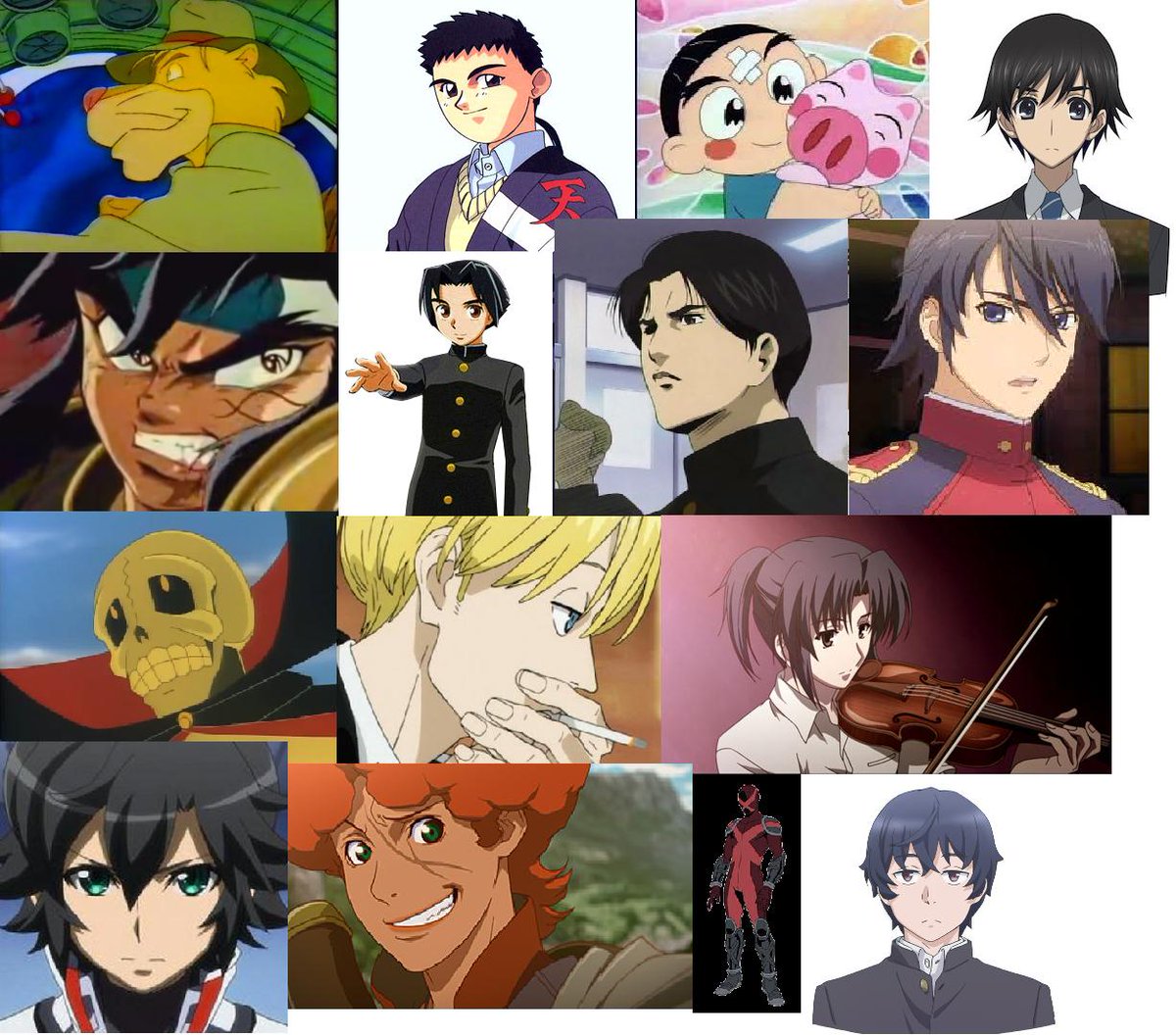 好きなアニメの男性主人公