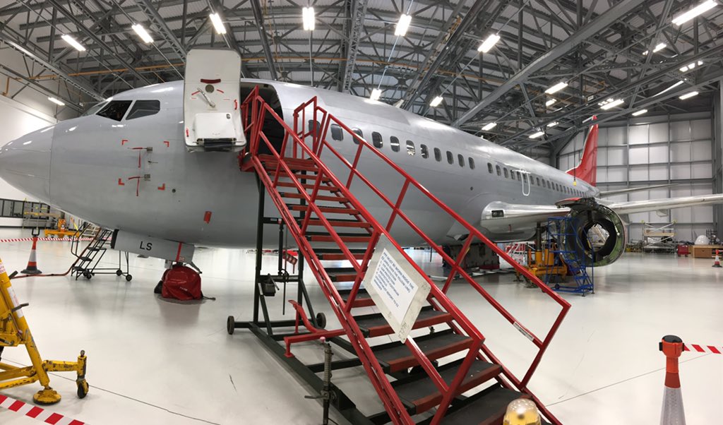 PrimaryLauren's tweet photo. The children and even @primaryengineer  team loved getting a tour of the Boeing 737 at @IAA_Norwich https://t.co/WKVJsd3JMH
