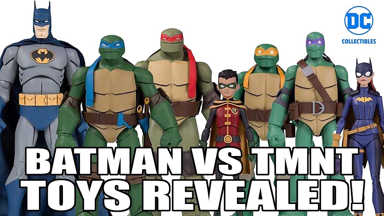 Pixel Dan en X: DC Collectibles has revealed their Batman vs #TMNT toy  line! Let's discuss! New video:  Shares appreciated!  Thanks for watching!!  / X