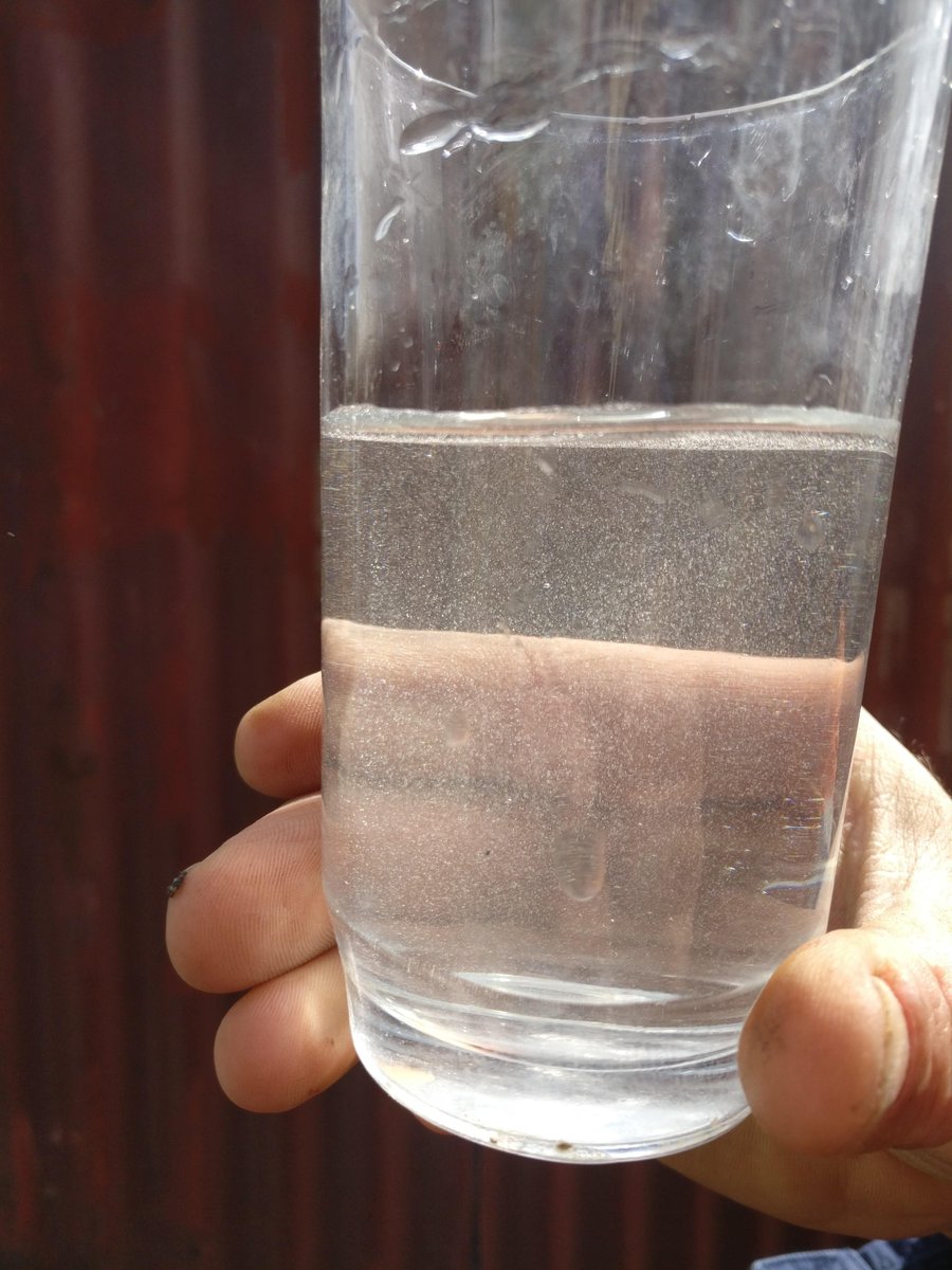 deekulkarni's tweet photo. @citywestwater "To be an exceptional service provider that puts customers first"?

These particles (not bubbles) are from CityWestWater’s 1896 alleyway pipe supplying our drinking water
CWW can't/won't tell us what these particles are made of
They refuse to switch our supply to the street mains https://t.co/pkvr9Tdomo