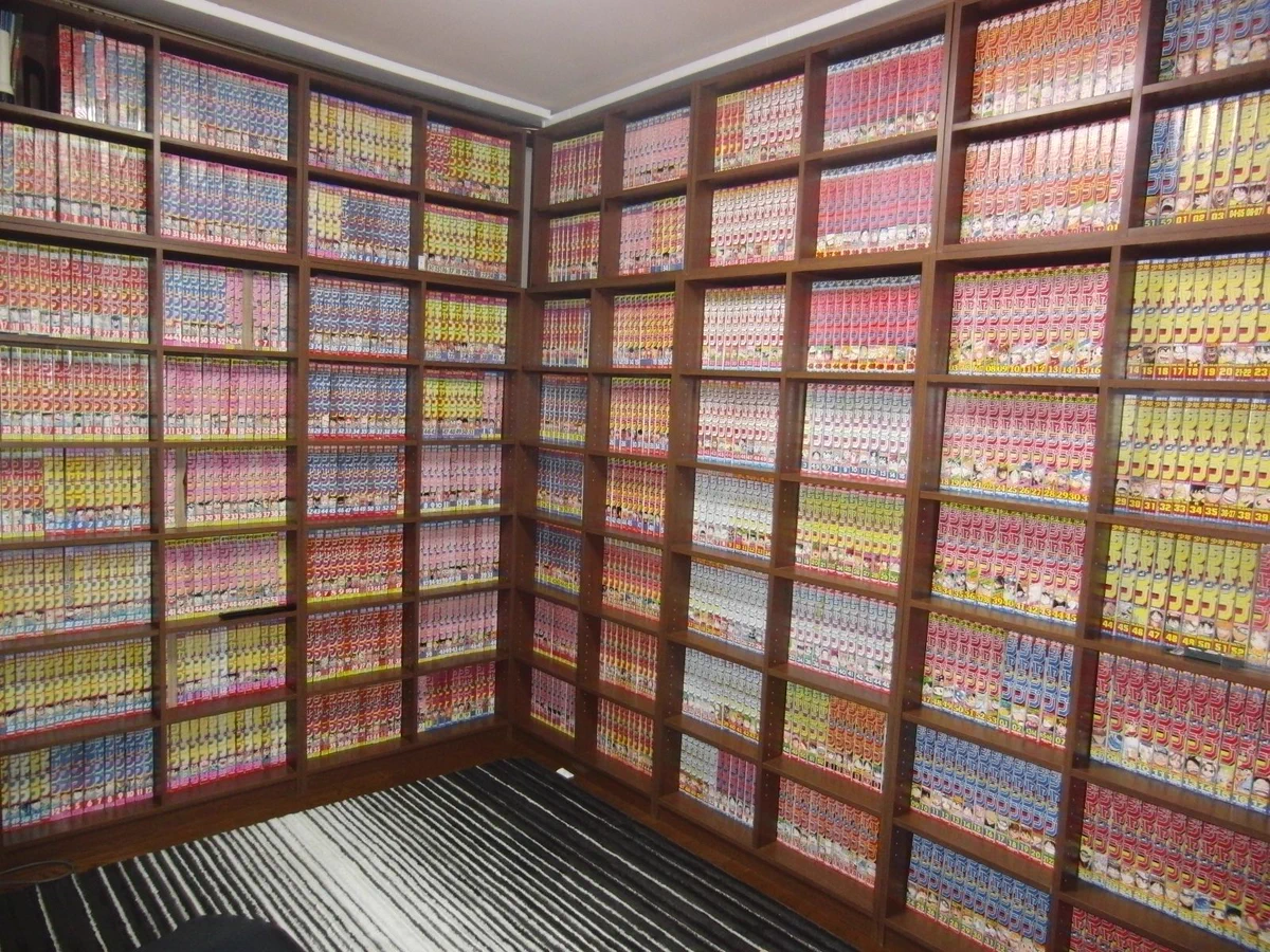 ジャンプ30年分・自宅が本屋さん！？嫌なことあってもすぐ忘れちゃう!!!!!!!!!