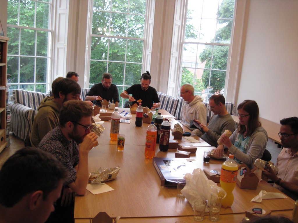DreadPirateDavy's tweet photo. Another successful project completed at STAR-Dundee - this time our Wide Band Spectrometer.  So, a good excuse for a Mexican lunch :-) https://t.co/dcuMz9TGhn