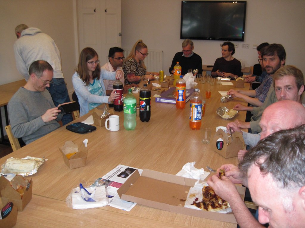 DreadPirateDavy's tweet photo. Another successful project completed at STAR-Dundee - this time our Wide Band Spectrometer.  So, a good excuse for a Mexican lunch :-) https://t.co/dcuMz9TGhn