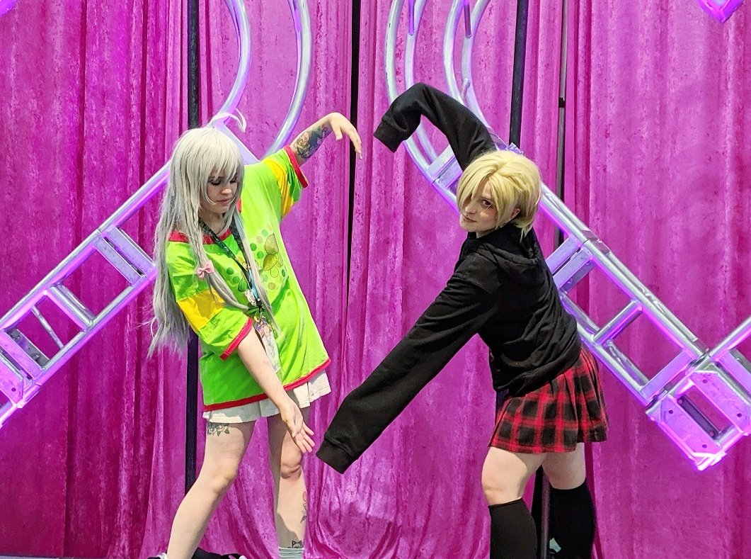 moriku_bo's tweet photo. #星輝子 #白坂小梅 #syokohoshi #koumeshirasaka #animeexpo2019 #デレステ 142 event WHEN? Photo cred @angiethebunnie https://t.co/MVtpEnsvvb