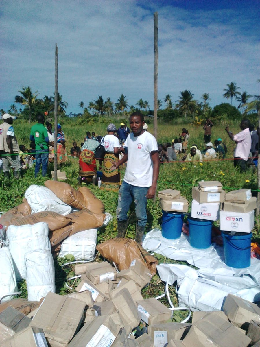 Caritas Quelimane em resposta à emergência.