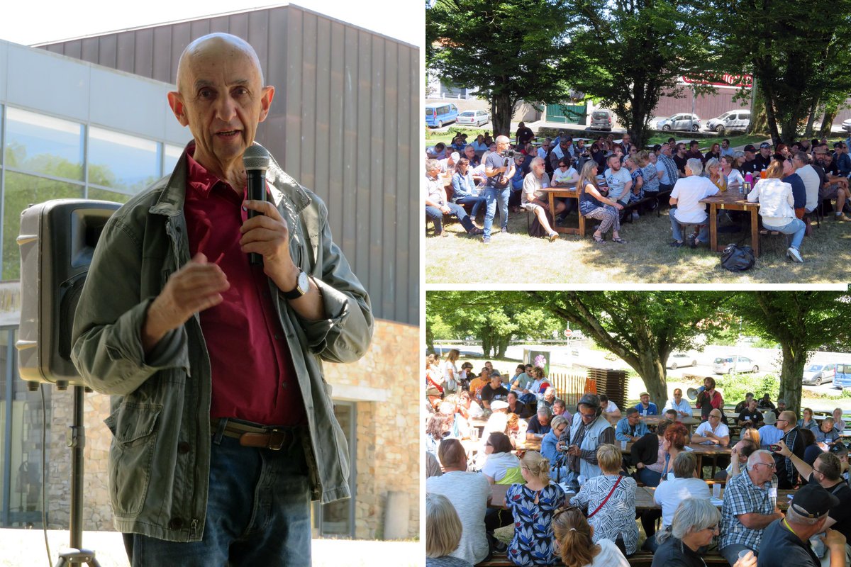 ZeroChomeurLD's tweet photo. Ouverture par Louis Gallois Pdt du Fonds d'#expérimentation #ETCLD des 2e Rencontres nationales de l'équipe expérimentale à Mauléon. L'occasion pr les acteurs engagés d'échanger pdt 3 jours sur les bonnes pratiques et de renforcer la cohésion entre les #territoires @ZeroChomeurLD https://t.co/qsCeTe7GHm