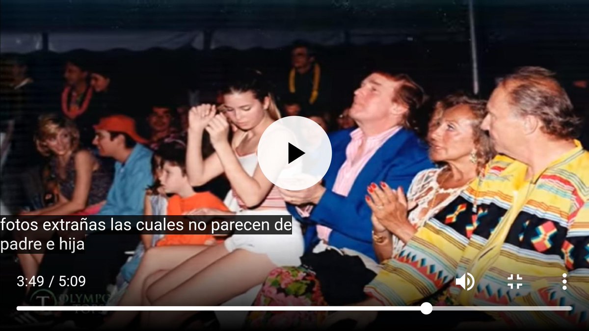  #DonaldTRUMP #INCESTO???Con su hija  #IvankaTRUMP...