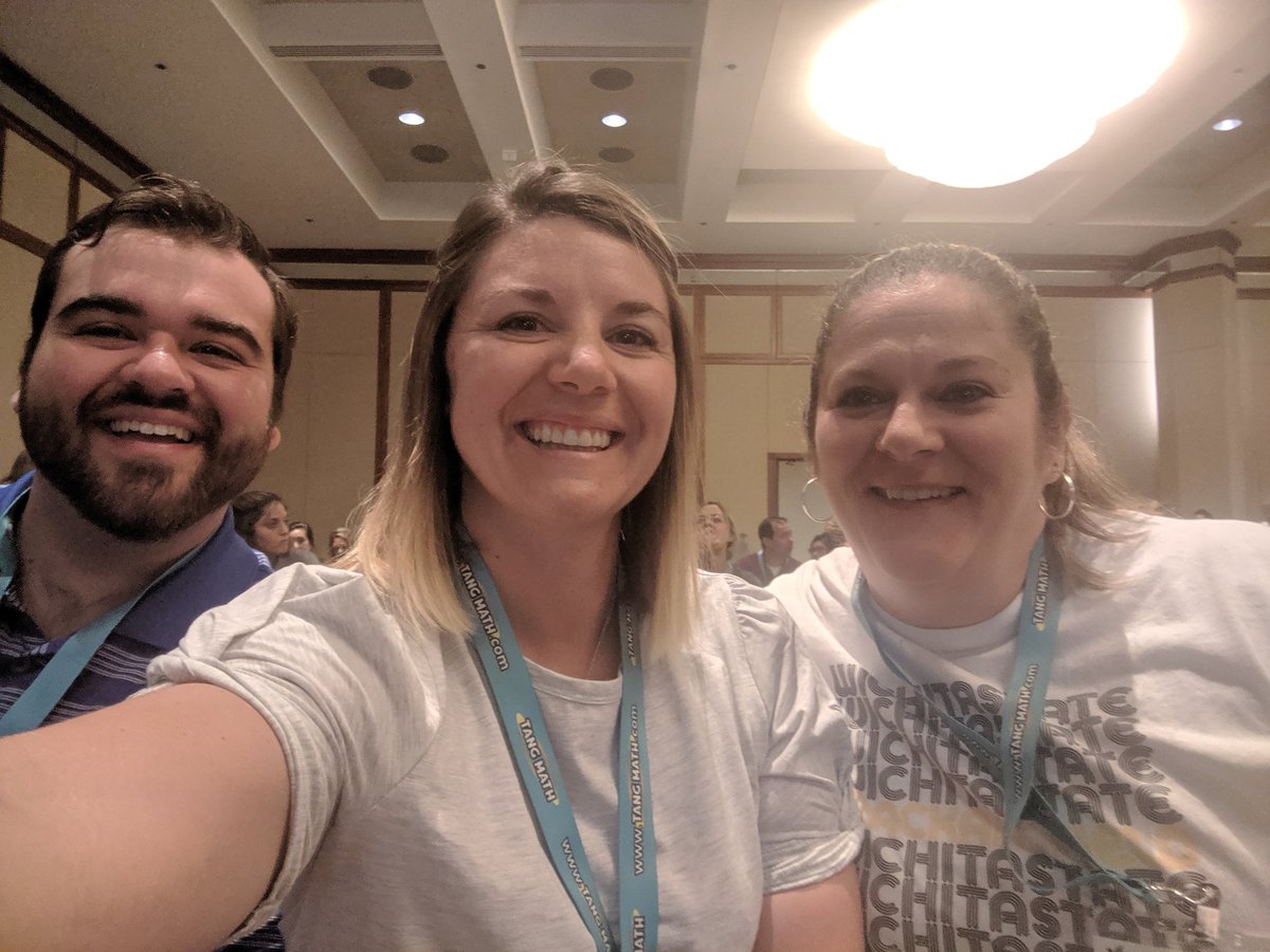 MrsCloughC's tweet image. Tangy Tuesday!!! We are ready to get our math on! #mathplus2019 @gregtangmath @graves_dylan57 @MorganElem308 @USD308