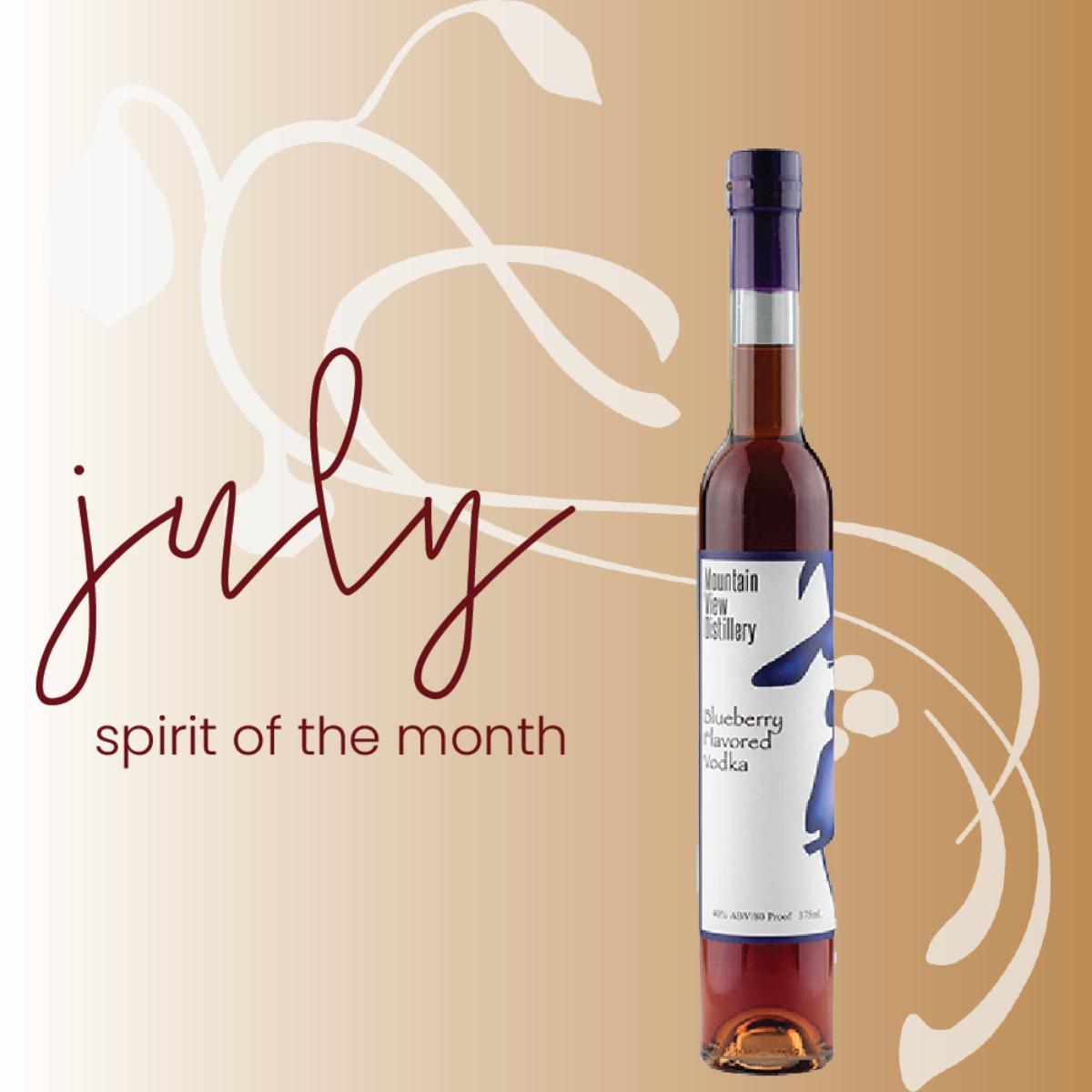 PoconoWinery's tweet photo. Get in the summer spirit with our Blueberry Flavored Vodka -- perfect for cocktails to enjoy at sunset. https://t.co/OTAk1AwOQW