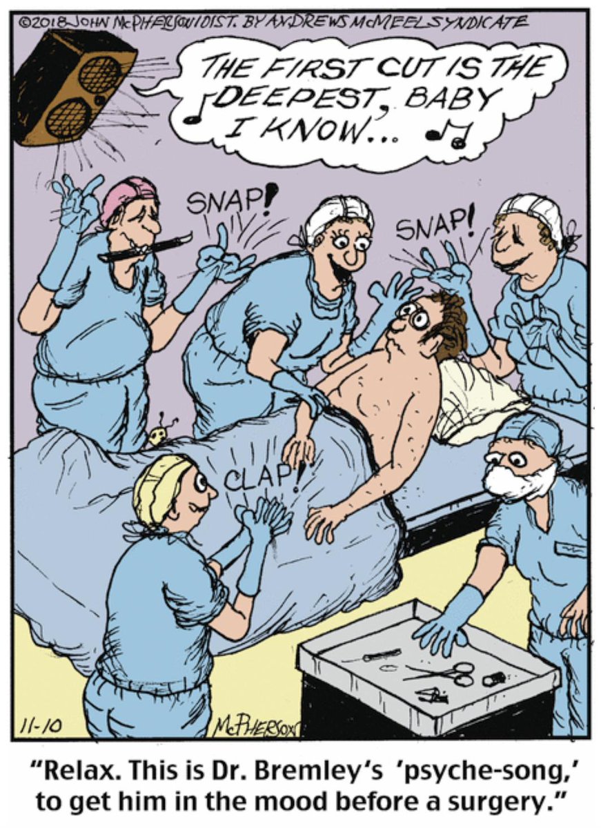 EricTopol's tweet photo. In the O.R. :-)
w/ @LoosePartsGuy @CTHcartoons https://t.co/Iqh22es9fD