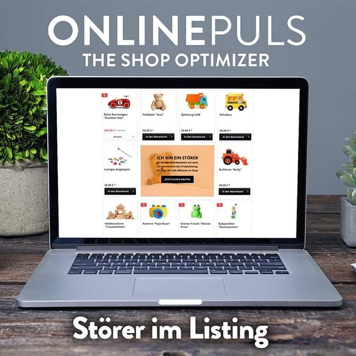 onlinepuls's tweet photo. Das mit Abstand wohl beste Shopware-Plugin aller Zeiten ist nun im Shopware-Store erhältlich. 😉

Für Alle, die endlich das Listing in ihrem Shop schöner gestalten wollen, gibt es jetzt unser "Störer im Listing"-Plugin.❤️

Jetzt 33% Rabatt! 🤘 https://t.co/QhkwoSouBv https://t.co/YCBb03h9FM