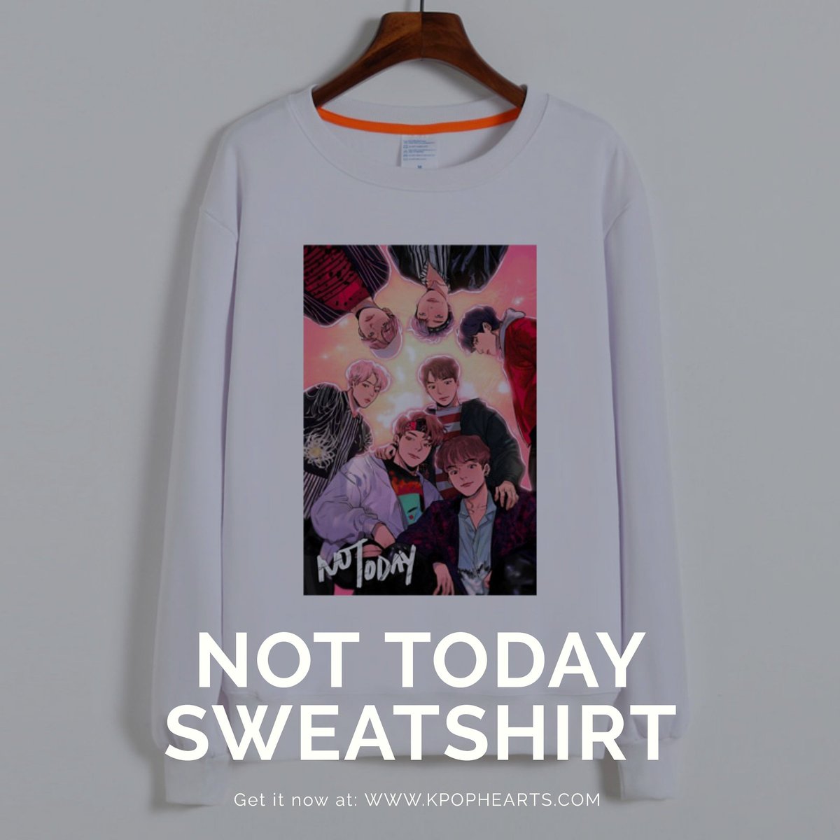 eKpopHearts's tweet photo. Get this cool bts Not Today sweatshirt
.
Visit our website (link in bio) for more kpop merchandise
.
FREE SHIPPING❤️
.
.
.
.
.
#kpophearts #kpopstore #kpopstoreonline
#kpop #btsnottoday #BTS #sweatshirt https://t.co/Z8fDkAGJHM
