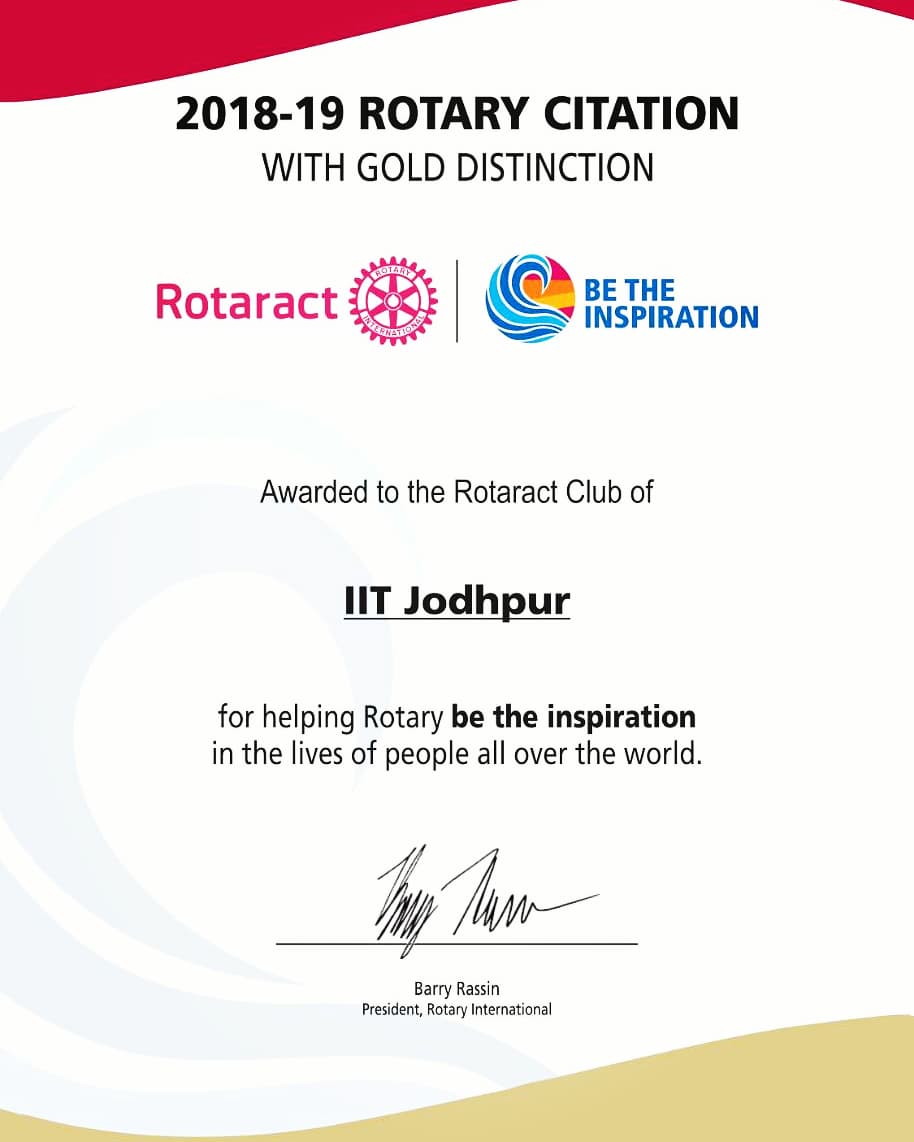 rotaract_iit's tweet photo. Presidential Citation award for the year 2018-2019.We would like to congratulate and thank our ex president Kumar Rahul and the whole team for this achievement .
#rotaractclub #rotaractinternational #rotaractindia #socialmedia #socialservice #iitjodhpur #jodhpur #rotaryclub https://t.co/fJy05RZo11