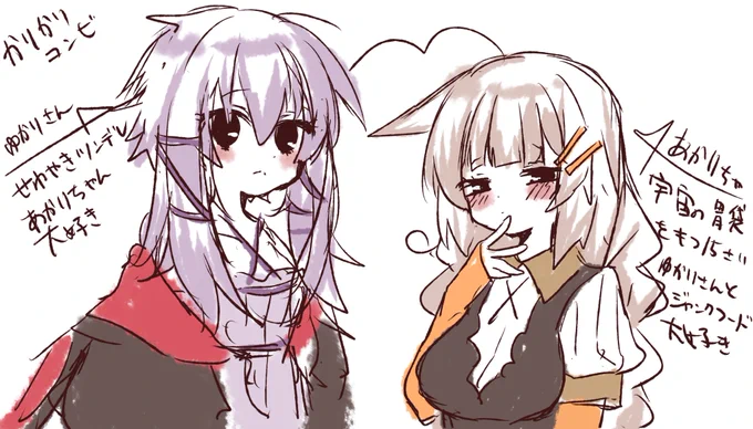 かりかりコンビをすこれ 