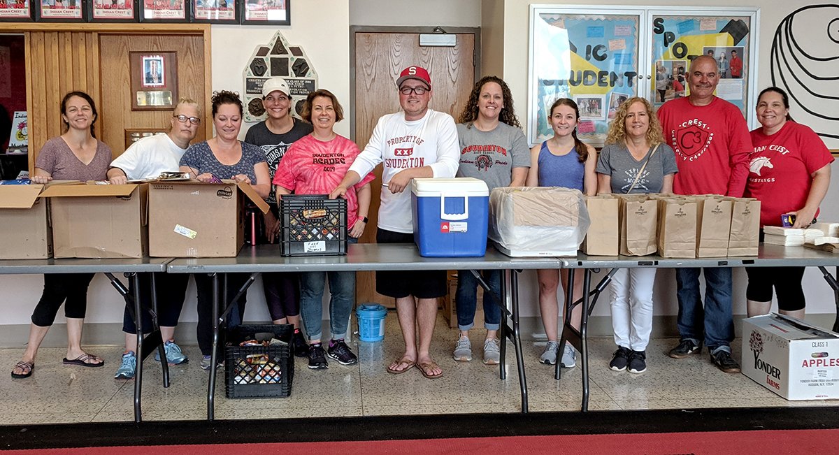 In case you haven’t heard, SASD is offering FREE LUNCHES to kids and families all summer long! Pick up your free lunches any Monday, Wednesday, or Friday from 11am to 12 noon at EMC Elementary or Indian Crest Middle School.