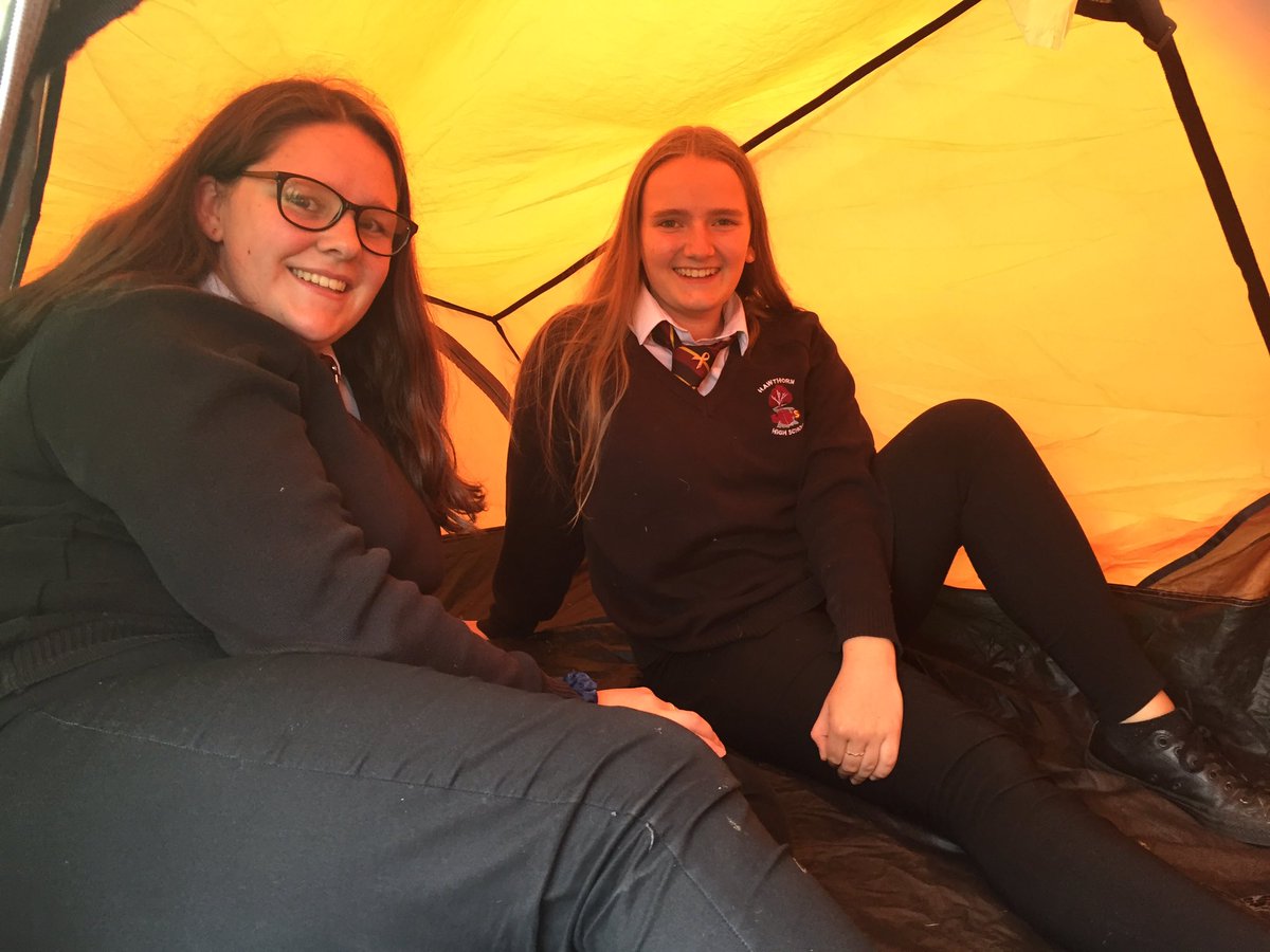 HawthornhsPE's tweet photo. Camp craft rehearsal for the two day walk this week #gcse #pe #trekking @HawthornHighSch https://t.co/SDdsGDNWhk