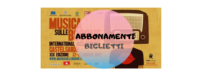 MsBJazzFestival's tweet photo. Su https://t.co/KdyBAQZzg5 da 8 luglio in vendita bigliettie #abbonamenti per festival #musicasullebocche il jazz internazionale a #Castelsardo dal 22 al 25 agosto https://t.co/aRaiqNDDuY