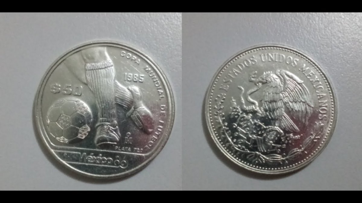 NumismaticaM's tweet photo. Moneda de $50 Pesos Plata Ley 0.720 mundial México 86 #FelizMartes #GoldCup2019 #MexicoVsUSA #Qatar2022 #WorldCupfinal #FutbolDeEstufa #FutbolDeMachos #Spiderman #MexicoCampeon #mexico86 #ChampionsLeague2019 #ChampionsLeague #CONCACAFGoldCup #LaLigaSantander #LigaBBVAMX https://t.co/A8Eky9XArC