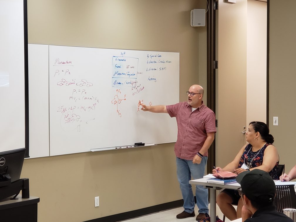 UT Austin K-12 PD (@utaustinprofdev) on Twitter photo Our awesome #APPhysics consultant introducing his lab this morning. Stayed tuned for the end result! #APSI #whatstartshere <a href="/ut_uths/">UT High School</a> Our awesome #APPhysics consultant introducing his lab this morning. Stayed tuned for the end result! #APSI #whatstartshere <a href="/ut_uths/">UT High School</a>