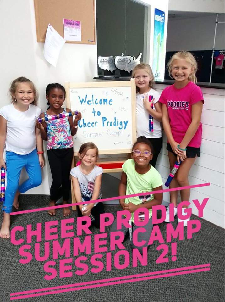 cheer4prodigy's tweet photo. ☀️ Our 2nd session of Summer Camp is off to an amazing start! ☀️ 

Love seeing the start of new friendships developing from sharing the love of cheerleading! 

#smallgymvibes #SummerTimeFun https://t.co/M5KJ7Gpax3