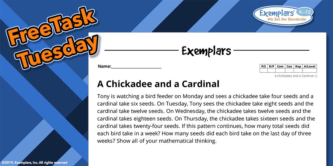 ExemplarsK12's tweet photo. Free Task Tuesday! For the differentiated versions of this 5th grade #problemsolving task, along with lesson planning pages, possible solutions and our #NCTM based rubric, head to https://t.co/zGvt9Zt7OR #ITeachMath #MTBoS #ElemMathChat #FreeTaskTuesday https://t.co/4hdgTTfN8Z