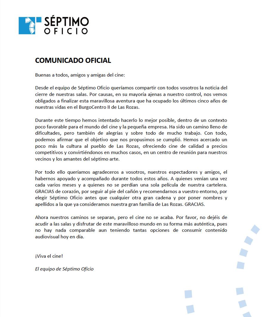 Séptimo Oficio tweet media