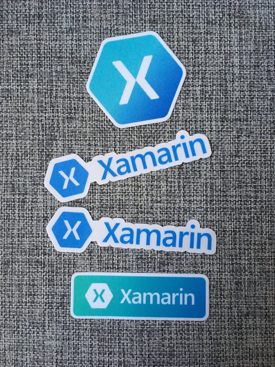 ionixjunior's tweet image. My stickers pack arrived! Thank you @paul_dipietro and all @xamarinhq team 🐵❤️ #CollectionView #Challenge